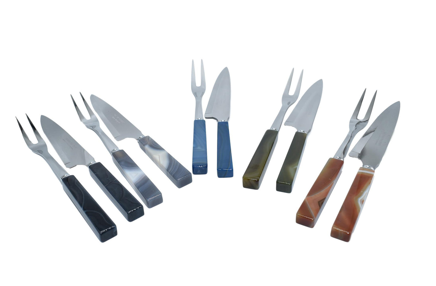 Agate Carving Set