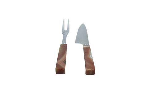 Agate Carving Set
